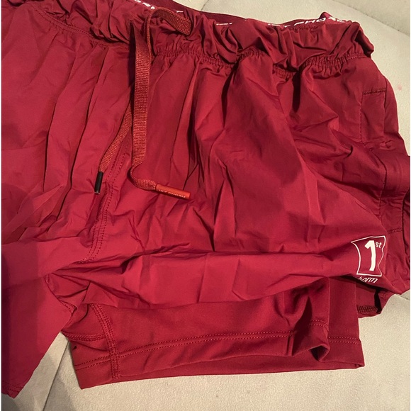 1st Phorm maroon athletic shorts - Picture 4 of 4